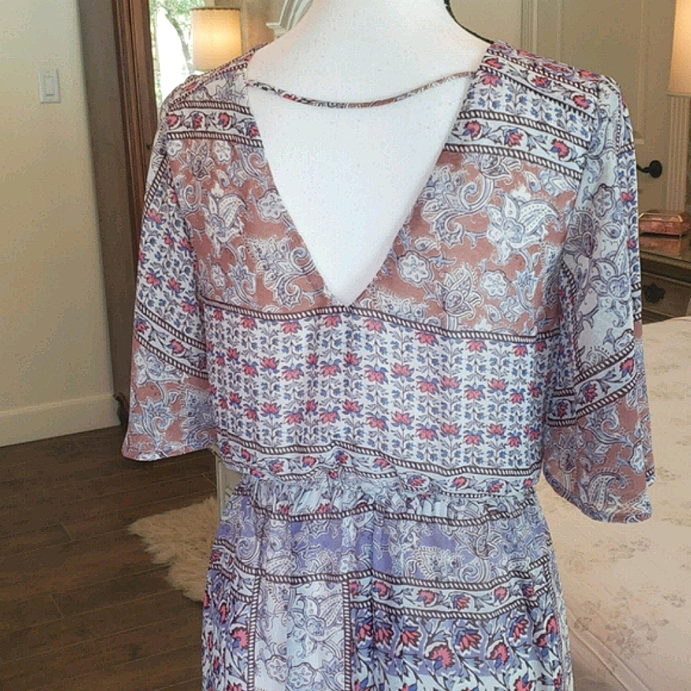 LILY ROSE BOHO MAXI DRESS - Picture 2 of 5